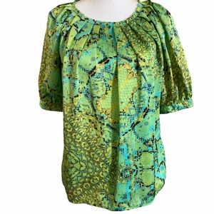 Animal print reptile neon bright color